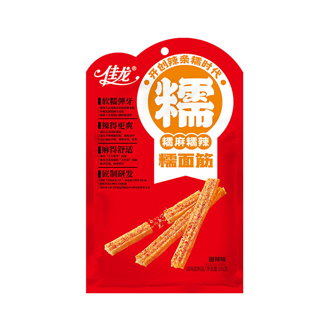 106g snacks de ocio gluten picante pegajoso-Sabor dulce y picante